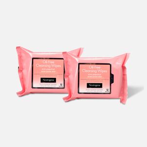 Neutrogena Pink Grapefruit Oil-Free Cleansing Wipes - 25 ct. (2-Pack)
