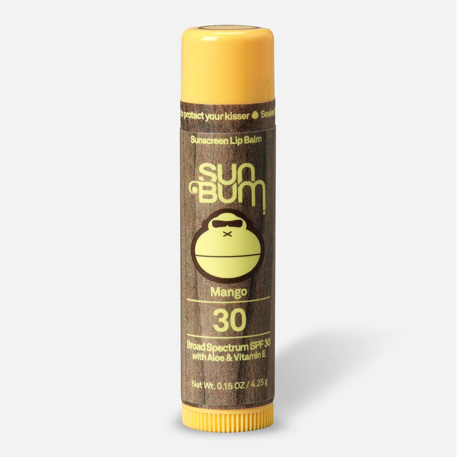 Sun Bum Lip Balm, SPF 30, Mango, .15 oz., , large image number 0