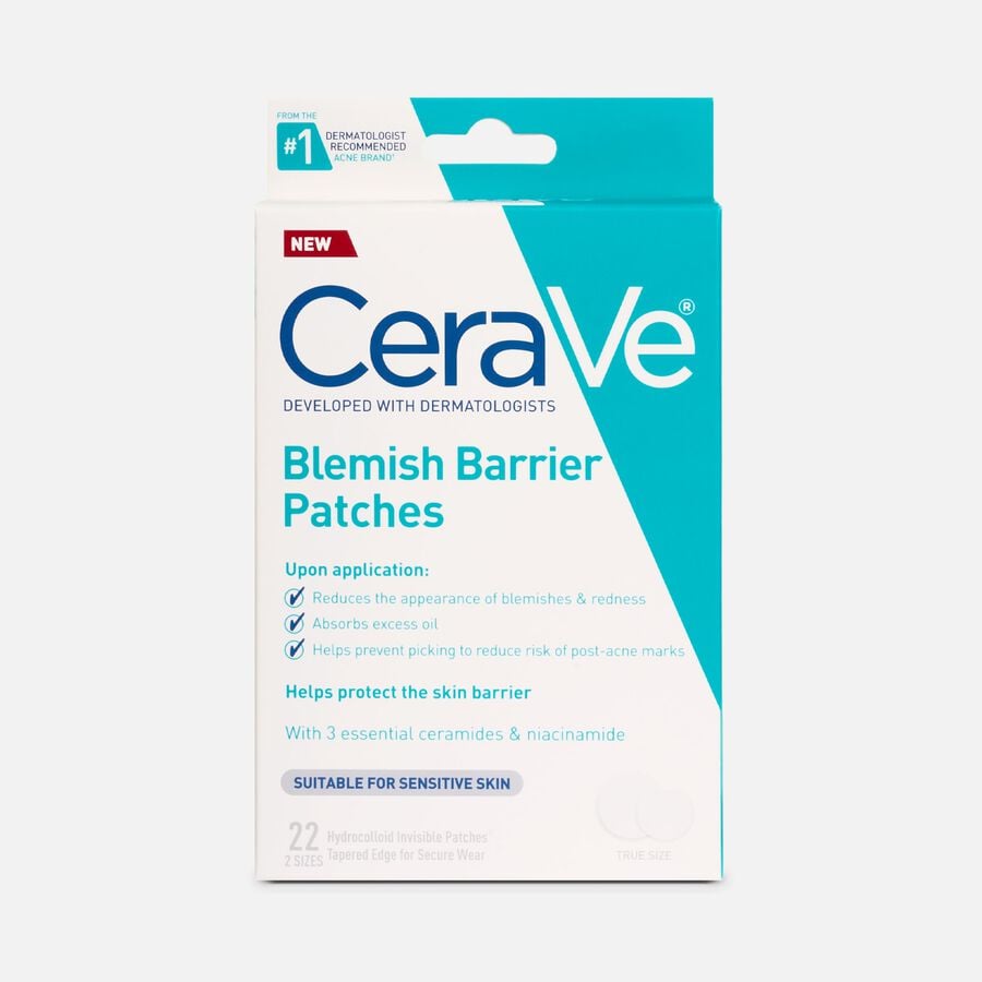 CeraVe&reg; Blemish Barrier Patches, 22 ct., , large image number 0