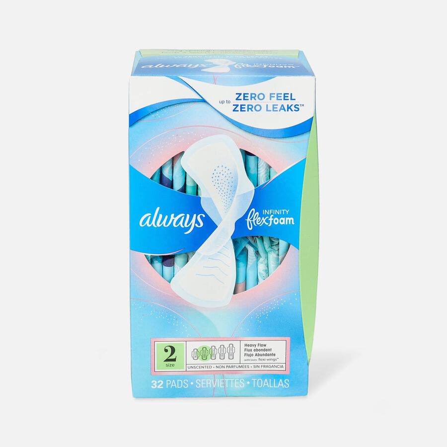 Always Infinity FlexFoam Pads with Wing, Unscented, , large image number 1