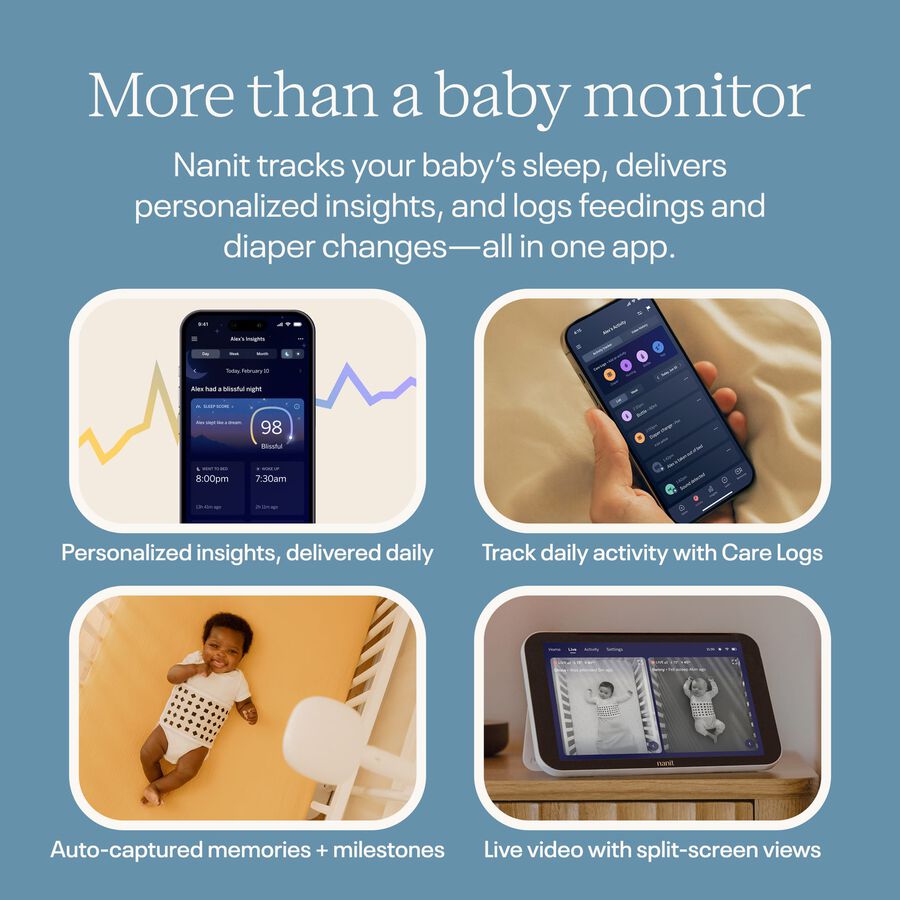 Nanit Smart Baby Monitor System with Floor Stand, , large image number 3