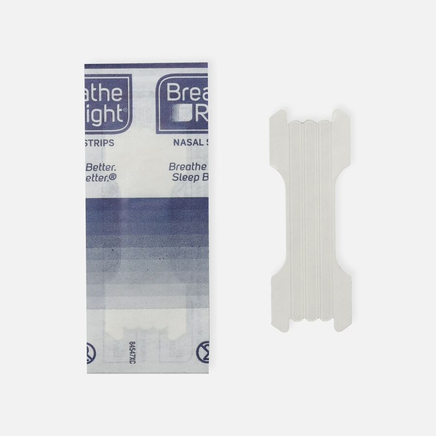 Breathe Right, Clear Strips, Large, 30 ct., Clear, large image number 1