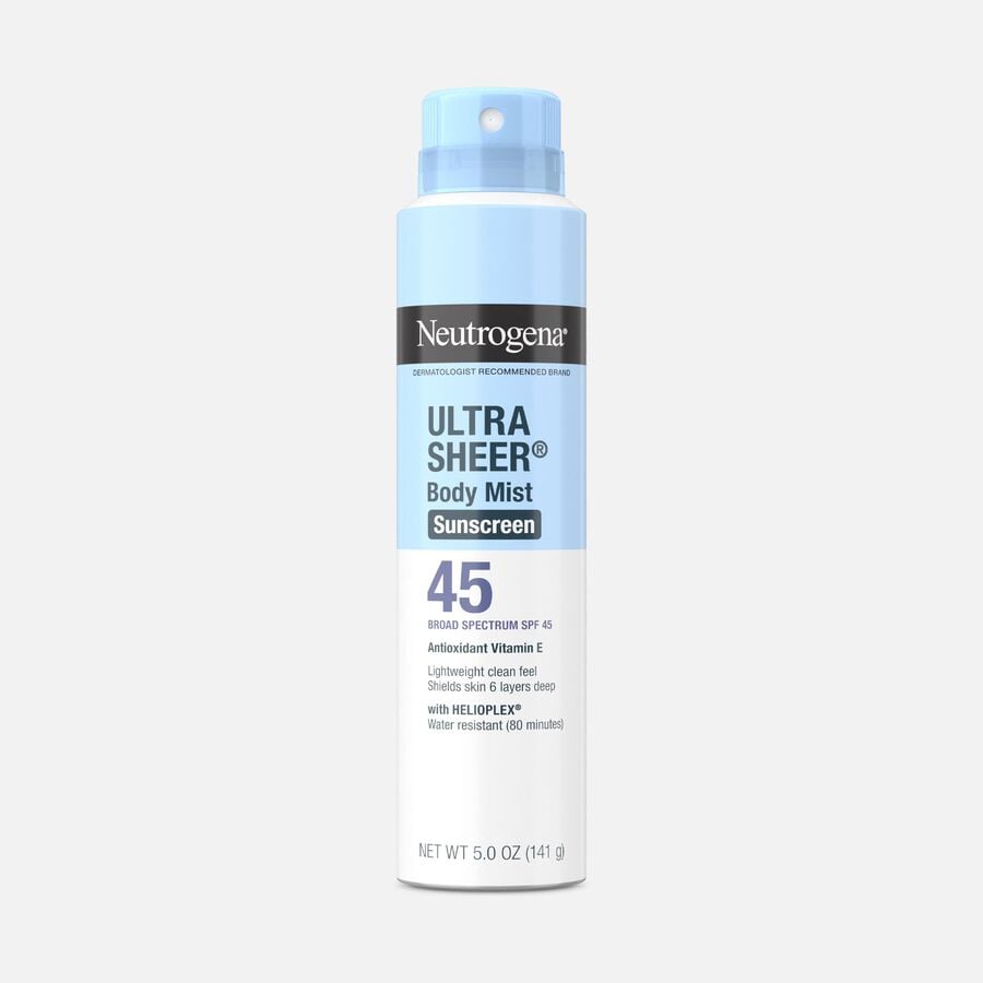 Neutrogena Ultra Sheer&nbsp;Lightweight Sunscreen Spray, 5 oz., , large image number 1