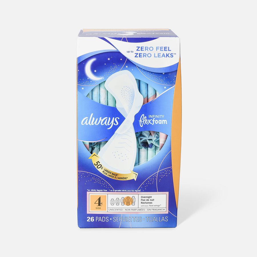 Always Infinity FlexFoam Pads with Wing, Unscented, , large image number 3