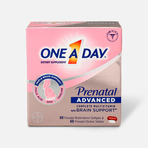 One A Day Women's Prenatal Advanced Vitamins, 60+60 ct.