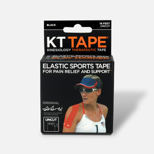 KT Tape Pro Uncut 16 ft roll, Black