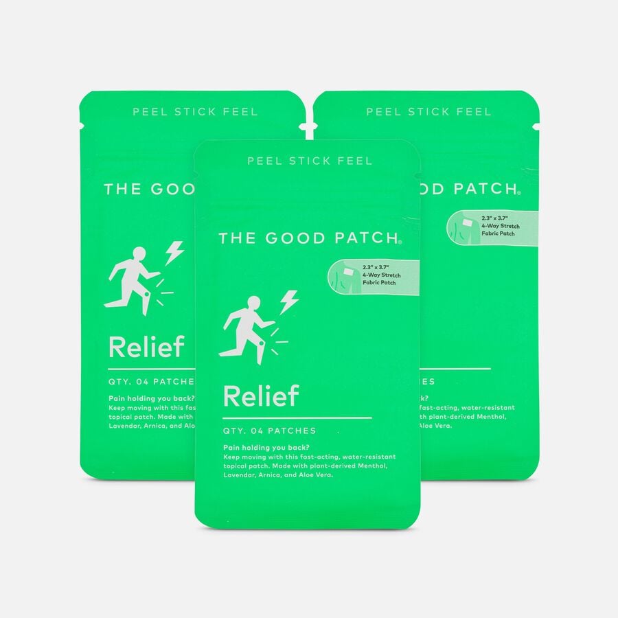 The Good Patch&reg; Relief - Pain Relieving Wellness Patch, 4 ct. (3-Pack), , large image number 0