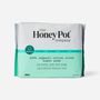 The Honey Pot 100% Organic Top Sheet Super Herbal Menstrual Pads with Wings, , large image number 5